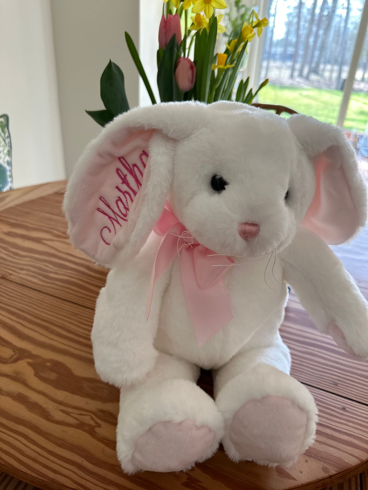 Longears Plush Bunny with Monogrammed Ear